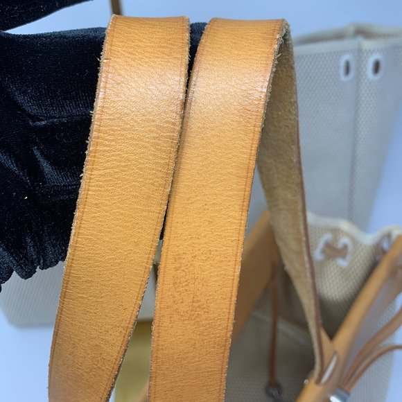 Hermes herbag hand bag beiges canvas - Picture 11 of 16